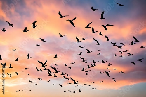 birds in the sky © Minhal