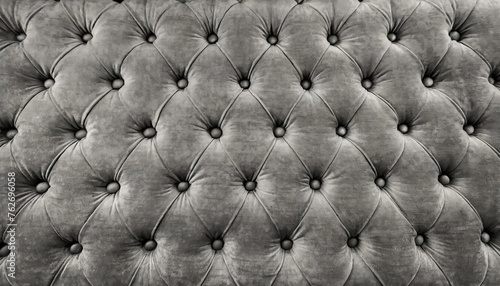 etro vintage sofa textile gray fabric texture background - Upholstered velours velvet photo