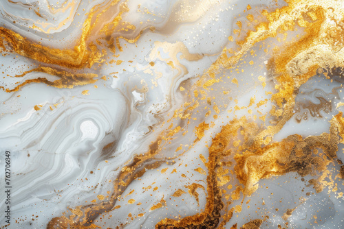 A luxury business background with a marble texture in shades of white and gold