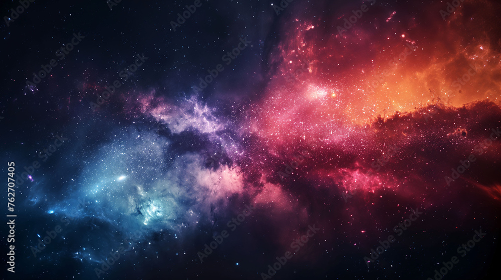 colourful magic background with space 