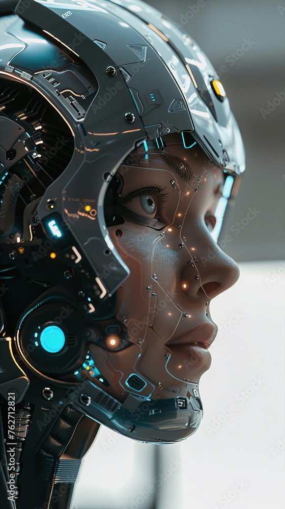 Cyborg as a symbol for artificial intelligence Cyborg as a symbol for artificial intelligence