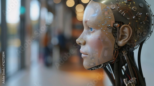 Cyborg as a symbol for artificial intelligence