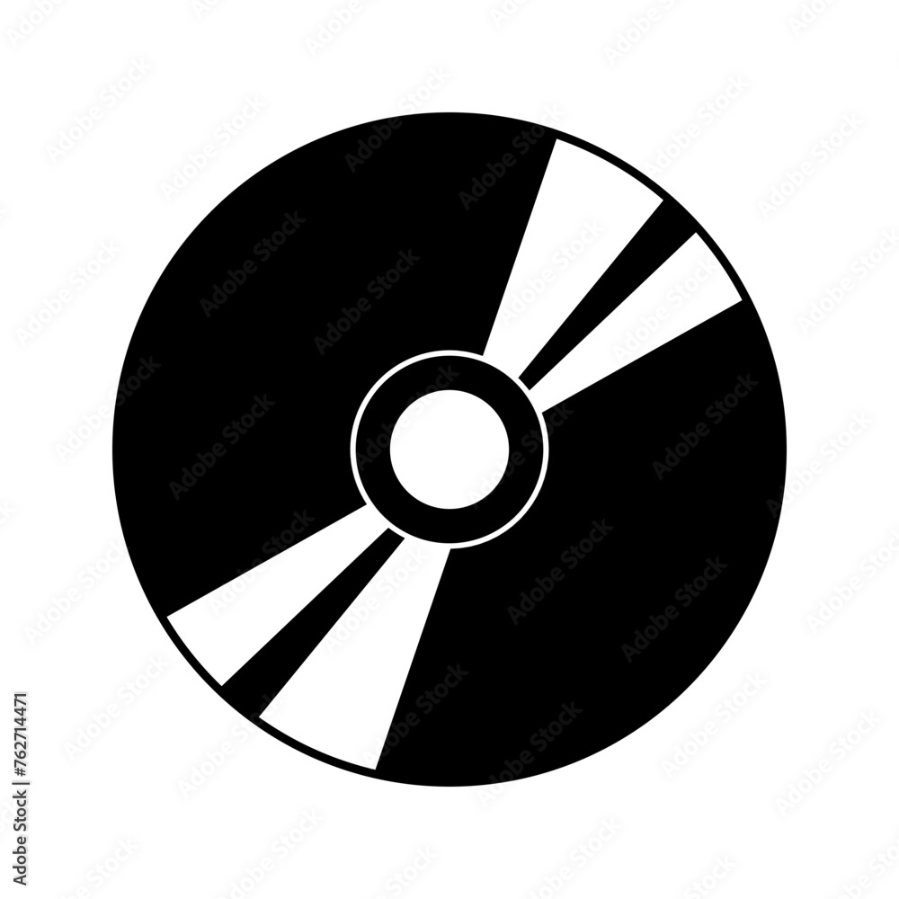 CD or DVD cassette icon vector with trendy design CD or DVD cassette icon vector with trendy design
