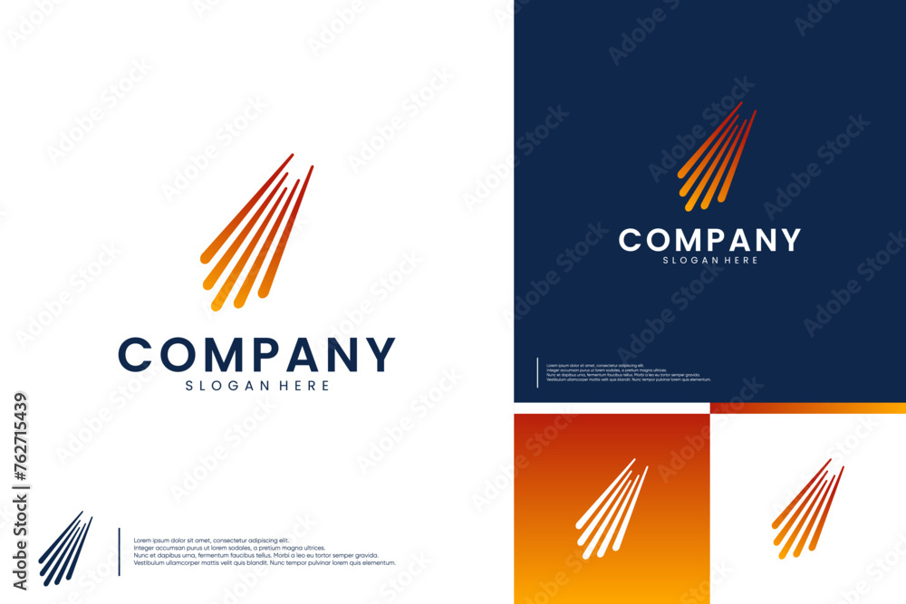speed meteorite logo , atmosphere, logo design vector. speed meteorite logo , atmosphere, logo design vector.