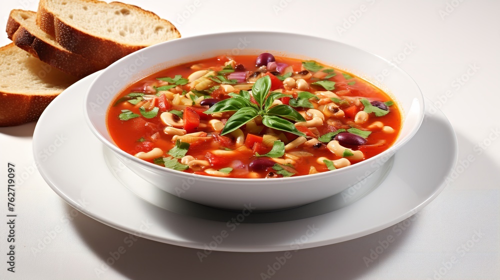 tomato soup with vegetables