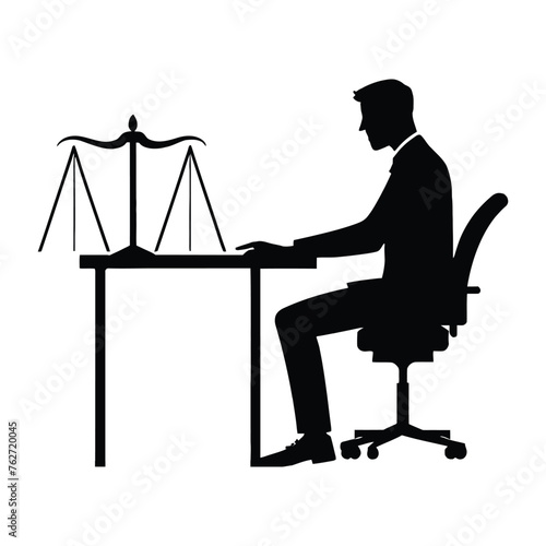 Lawyer Silhouette