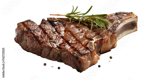 Juicy Porterhouse Steak Isolated on Transparent Background © FS Stock