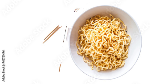 Flavorful Ramen Bowl Isolated on Transparent Background