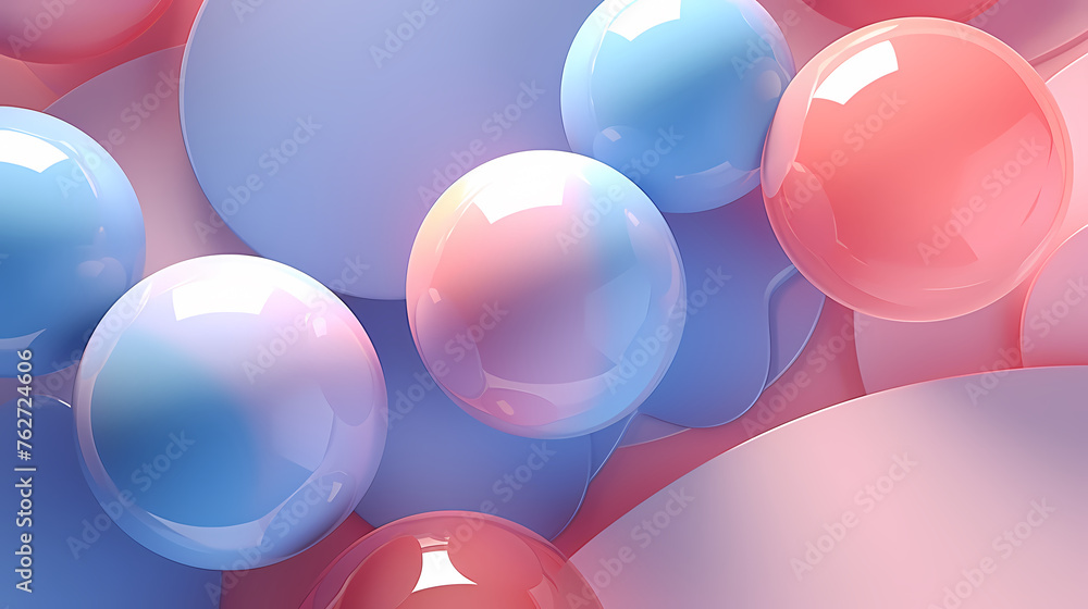 April fools day colorful balloons blur background April fools day colorful balloons blur background