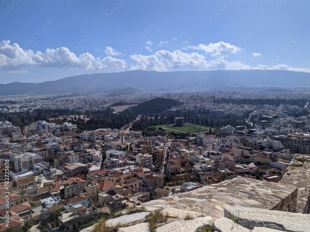 Athens aereal view