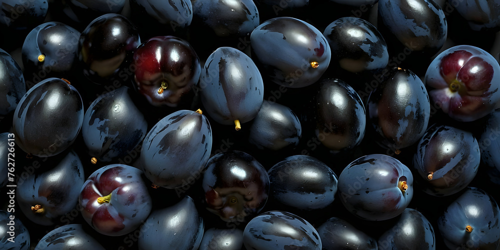 Ripe organic plums. Close-up of plum background. Ripe organic plums. Close-up of plum background.