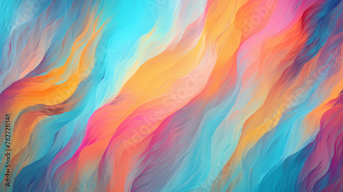Abstract luxury geometric brush strokes in pastel colors
