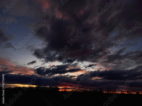 clouds at sunset © Facundo
