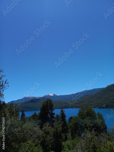 lake in the mountains