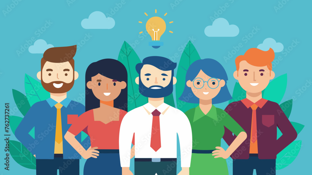 successful business vector illustration successful business vector illustration