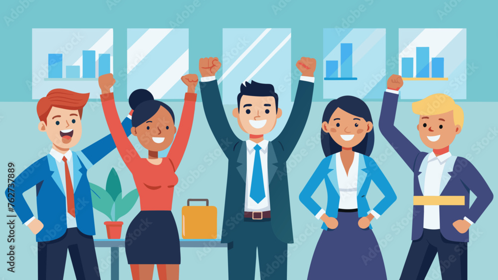 team of business vector illustration team of business vector illustration