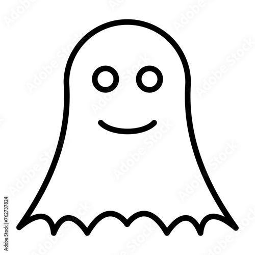 Ghost Line Icon