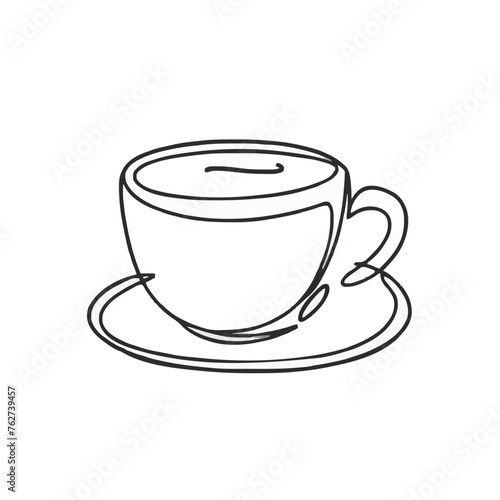 drawing of a cup of coffee