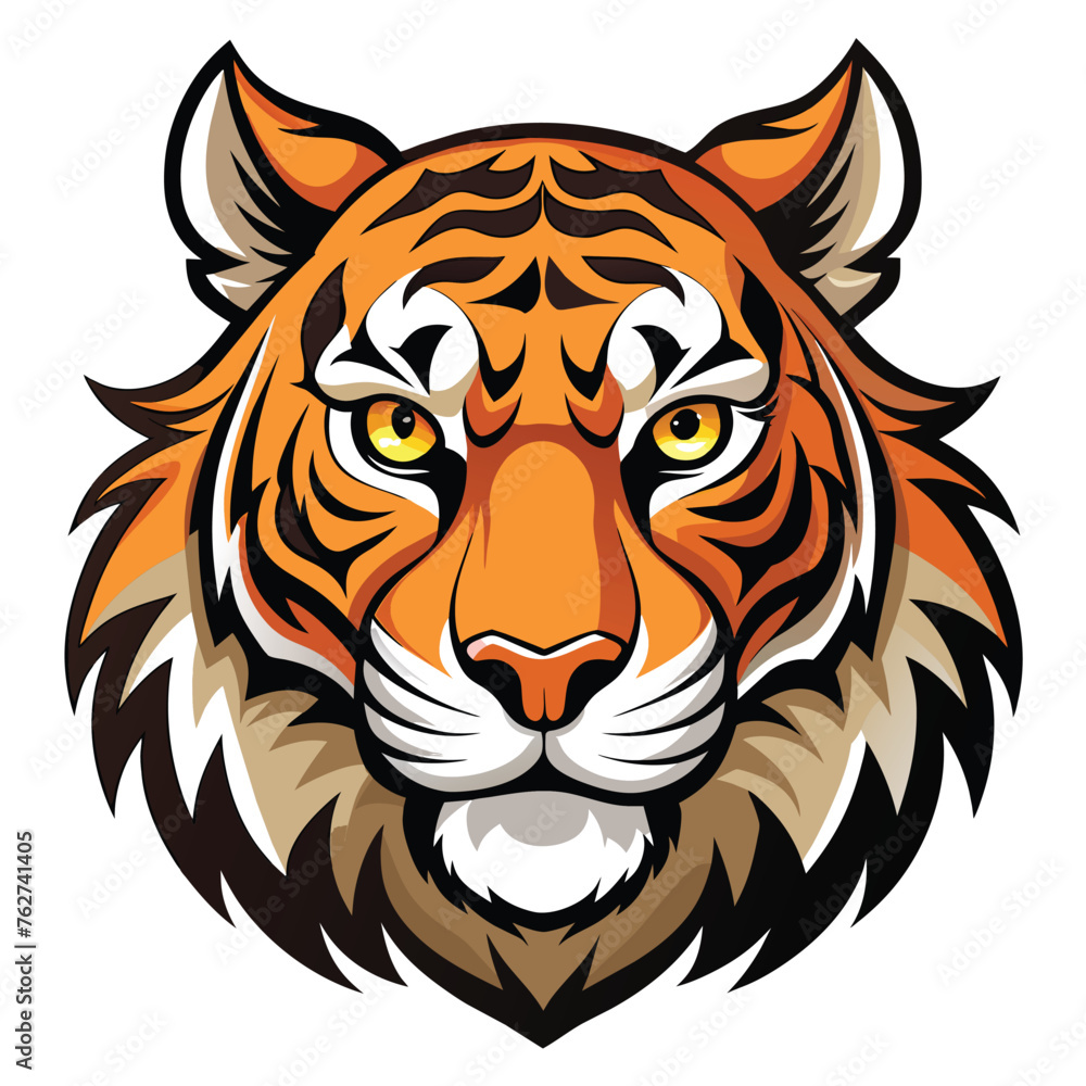 a-tiger-head-view-white-background (3).eps