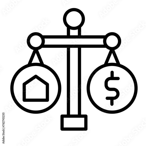 Scale Line Icon