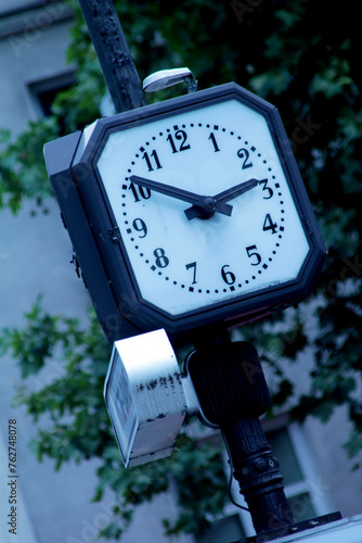 Fototapeta Naklejka Na Ścianę i Meble -  Abstract clock Paris France 