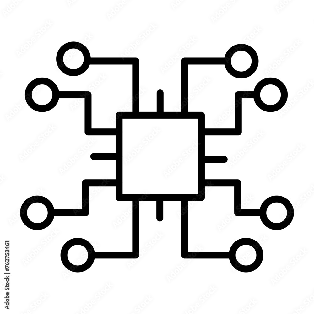 Embedded Line Icon Embedded Line Icon