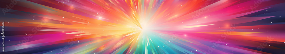 Vibrant Cosmic Light Explosion Vibrant Cosmic Light Explosion