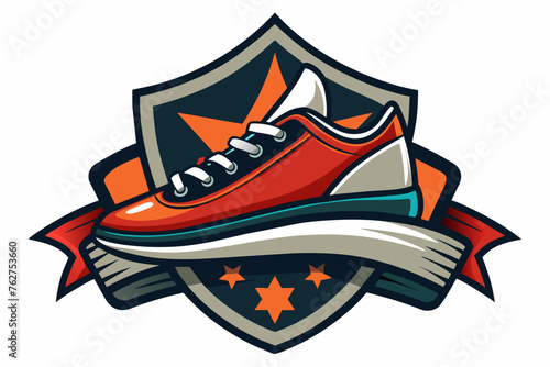 Sport trainer logo icon vector illustration artwork