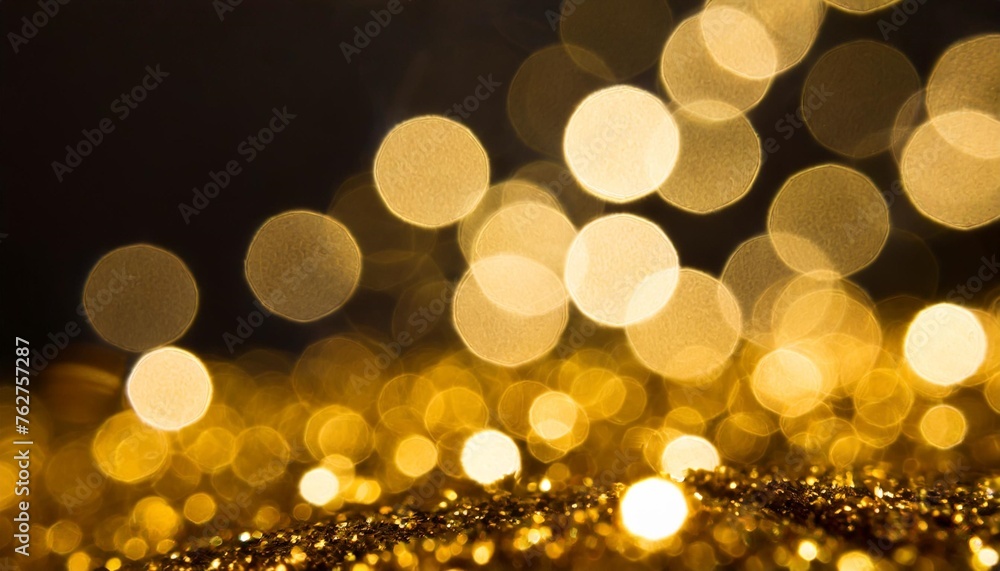 abstract golden background with bokeh abstract golden background with bokeh