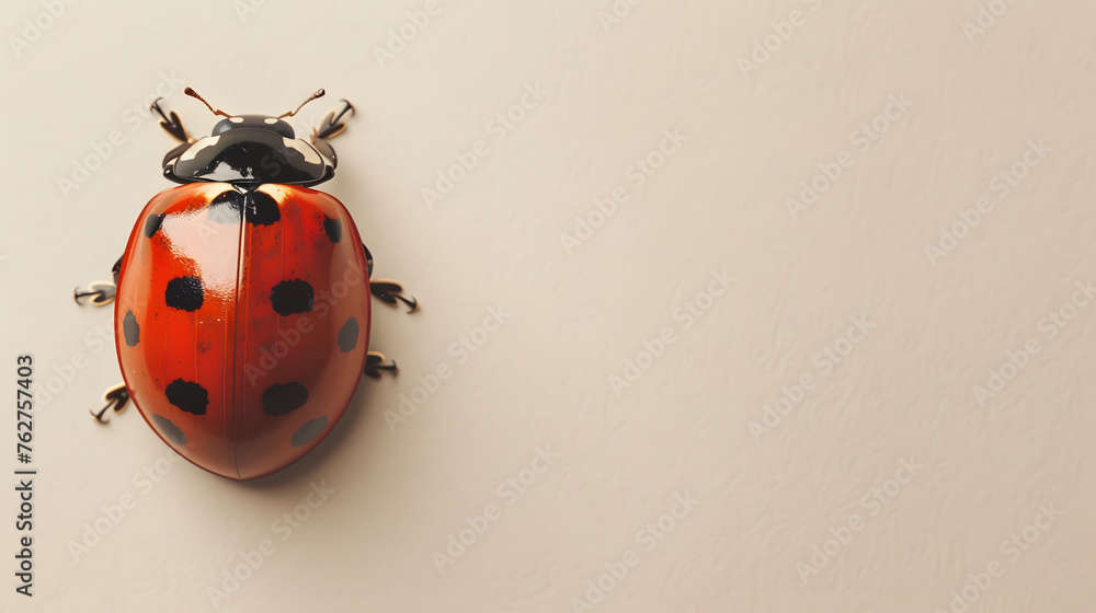 Naklejka premium Ladybug background, Ladybug wallpaper