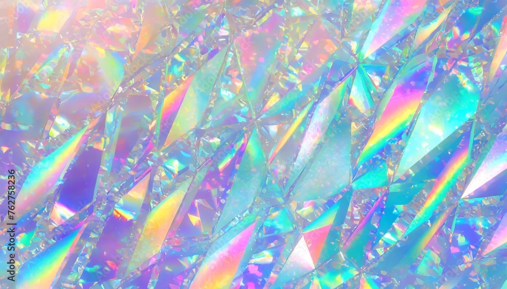 holographic background with glass shards and rainbow reflexes holographic background with glass shards and rainbow reflexes