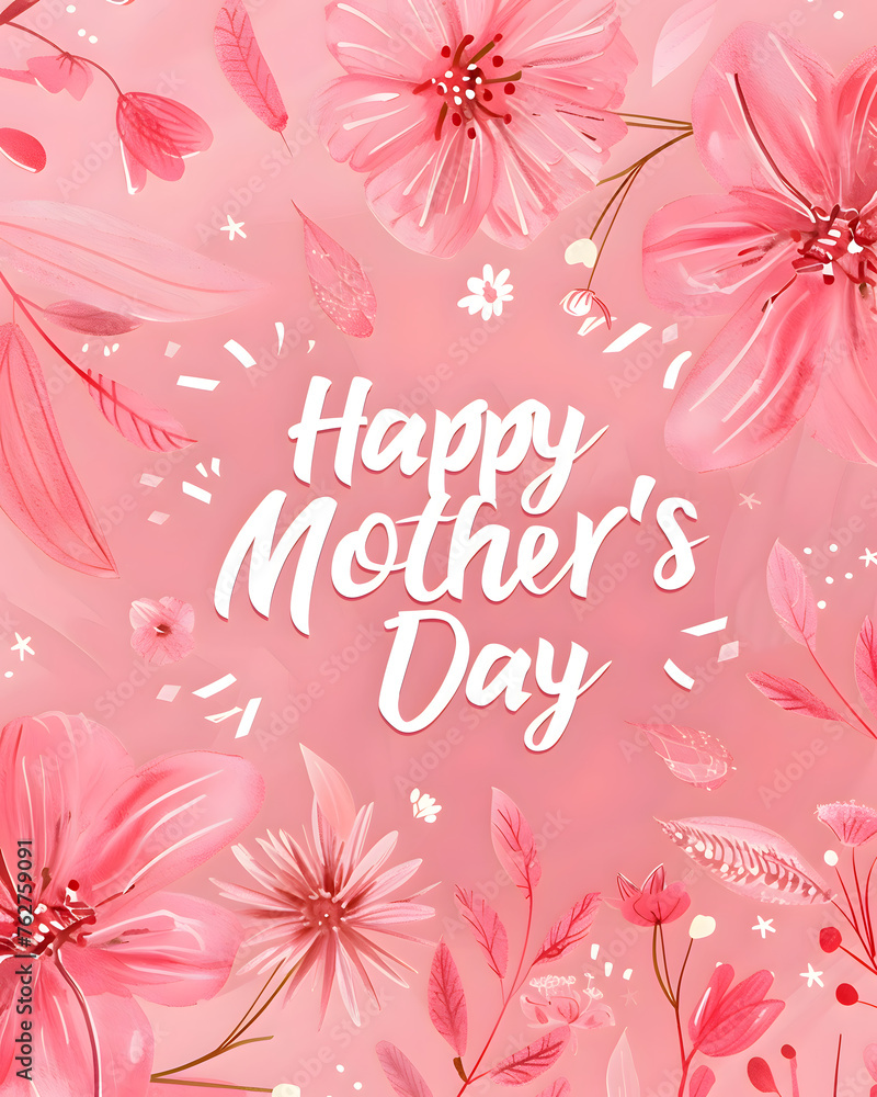 Happy Mothers day design background Happy Mothers day design background