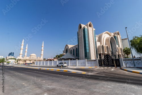 Mary the Mother of Jesus Mosque and St. Antony Cathedral for Coptic Orthodox Church in Abu Dhabi, United Arab Emirates.