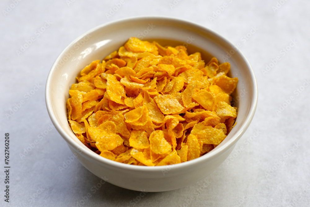 Cornflake cereal for morning breakfast Cornflake cereal for morning breakfast