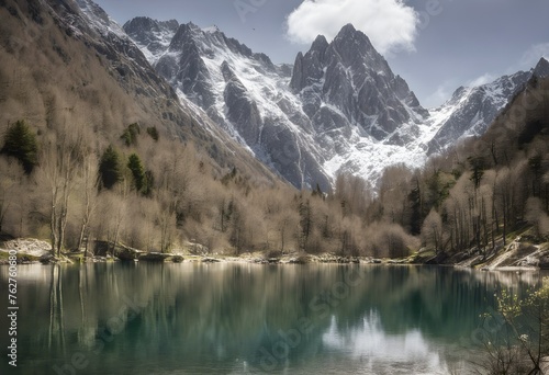 A Lake in the Pyrenees © Simon Edge