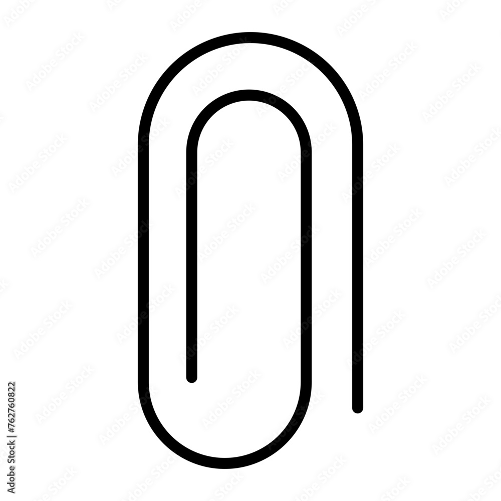 Attachment Line Icon Attachment Line Icon