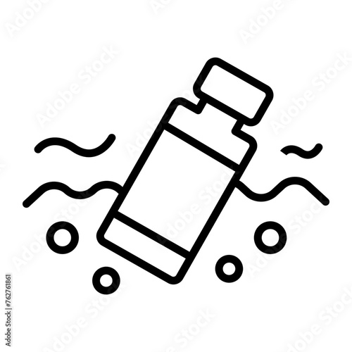 Plastic Line Icon