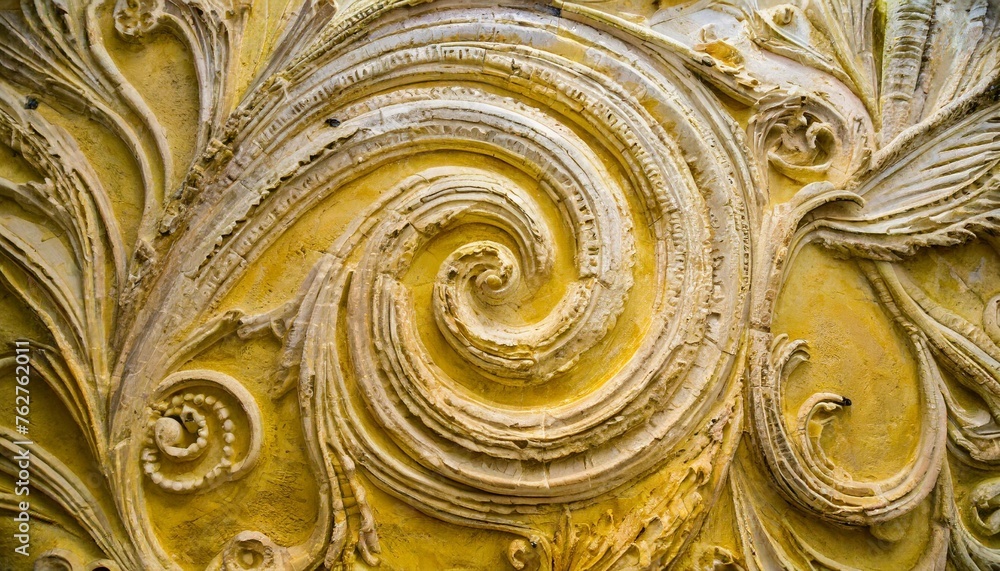 yellow fresco wall background yellow fresco wall background