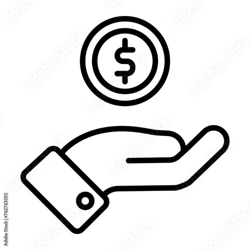 Loan Line Icon
