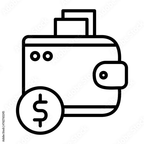 Wallet Line Icon