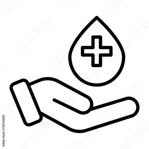 Donors Line Icon