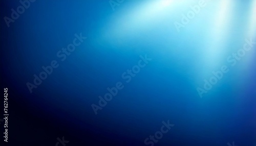 gorgeous blue background with sunlight corner blur shining against black shadow border