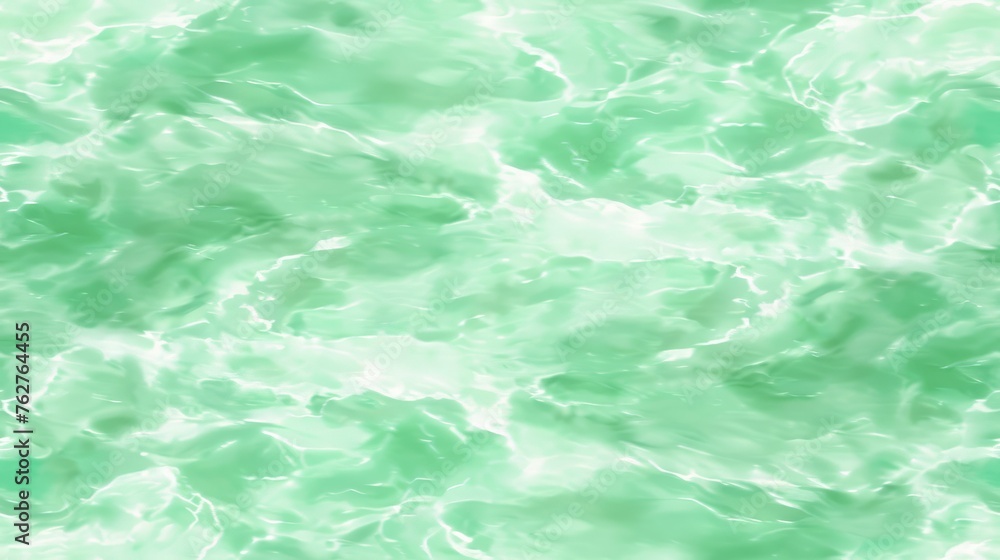 a close up of a water surface with a green and white substance in the middle of the image and a light green substance in the middle of the image.