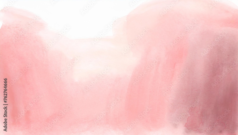 light pink watercolor background - obrazy, fototapety, plakaty 