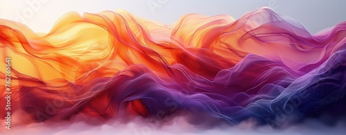 colorful wave background