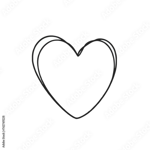 drawing of a heart