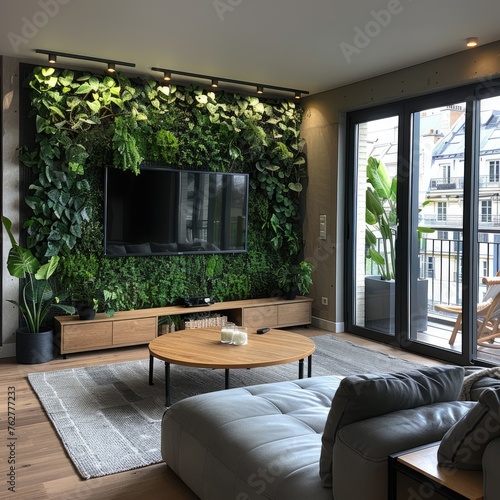 Beautiful living room with ...