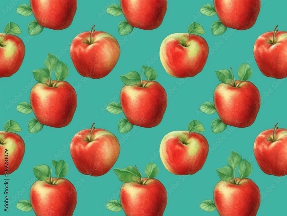 many similar red apples pattern many similar red apples pattern