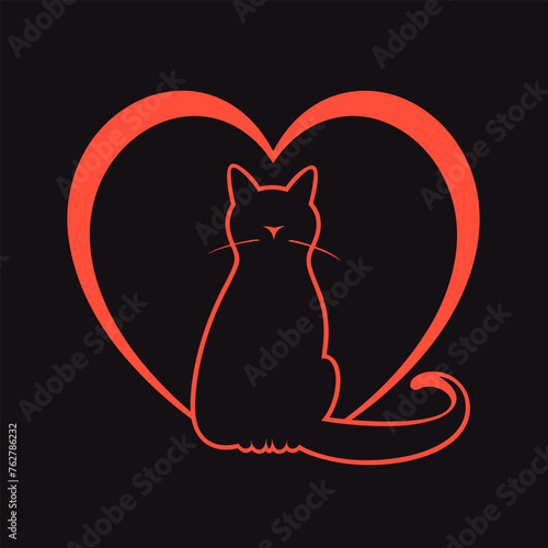 Pet Shop Vector Logo Illustration is a clean and professional logo template suitable for any business or personal identity related to animal lovers, pet shops, veterinary clinics, etc.
