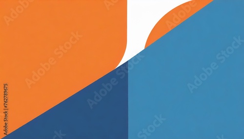 four color background of trendy colors 2020 orange and blue colors